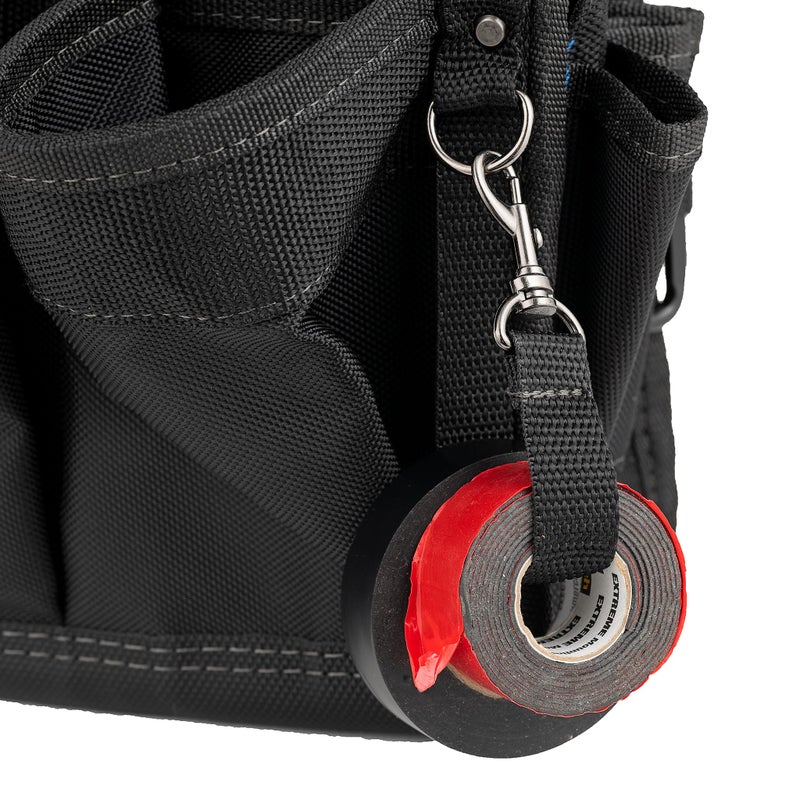 Dead On Tools HDP222496 Pro Electricians Professional Pouch, Black|black - Image 4